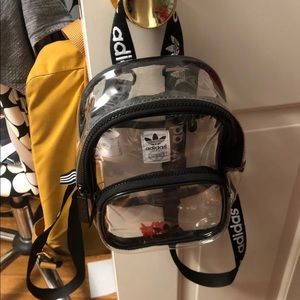 Adidas clear mini backpack